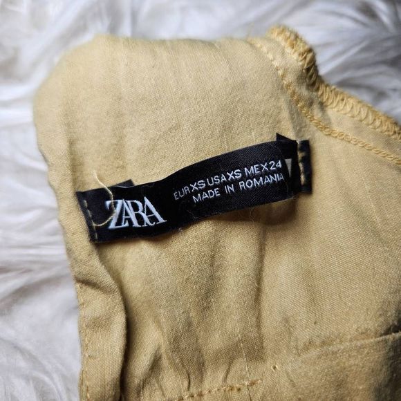 Zara Draped Asymmetrical Ruched Mini Dress - Picture 10 of 12